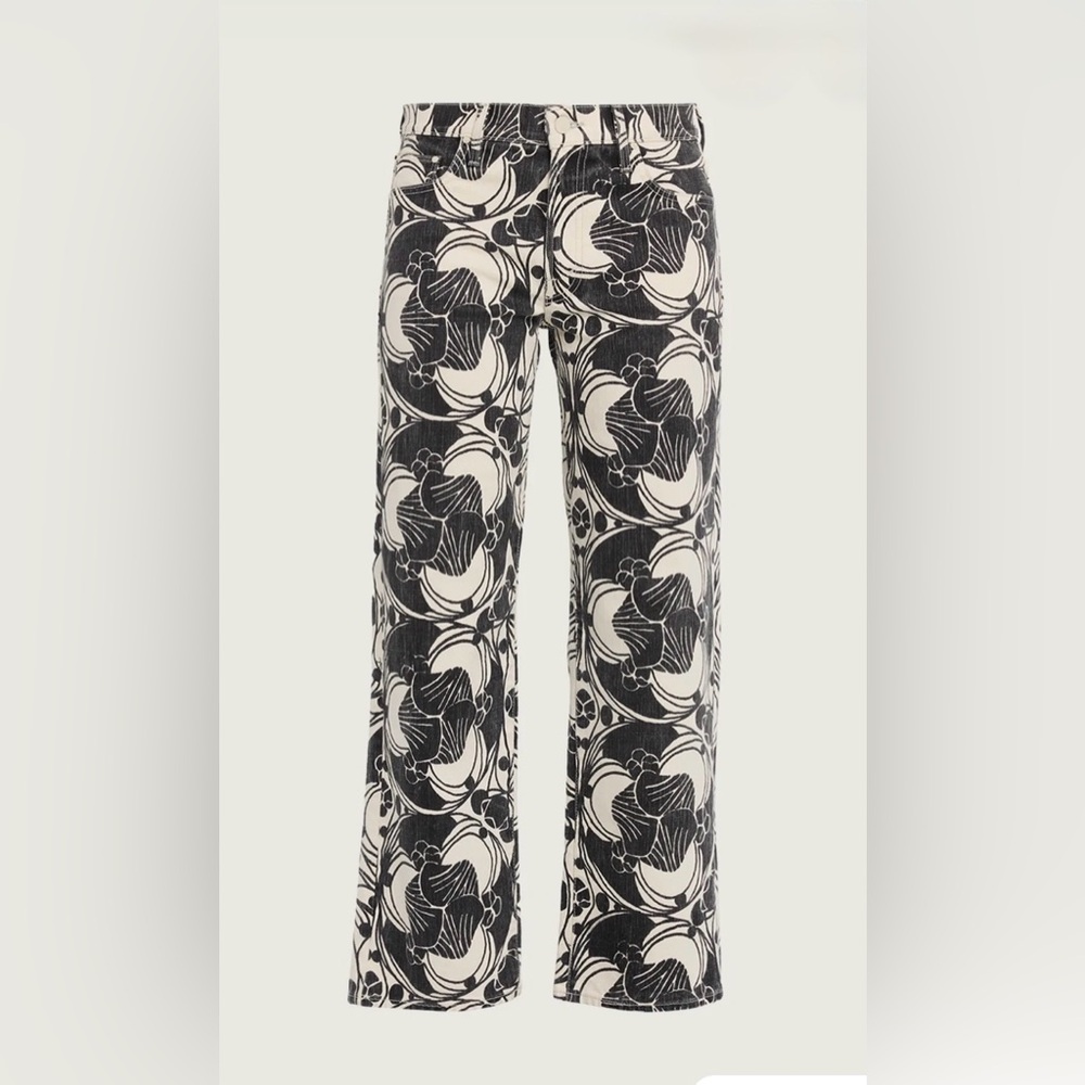 The Mid-Rise Rambler Zip Ankle Jeans in CURLYCUE NWT